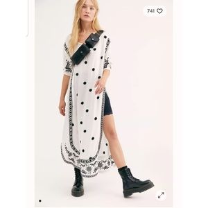 Free People Adorned Maxi Top